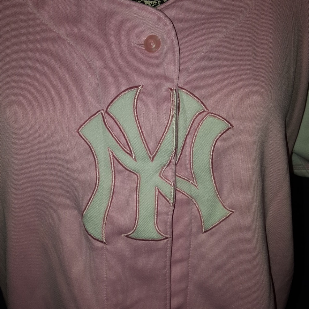 NIKE , button down baseball shirt
